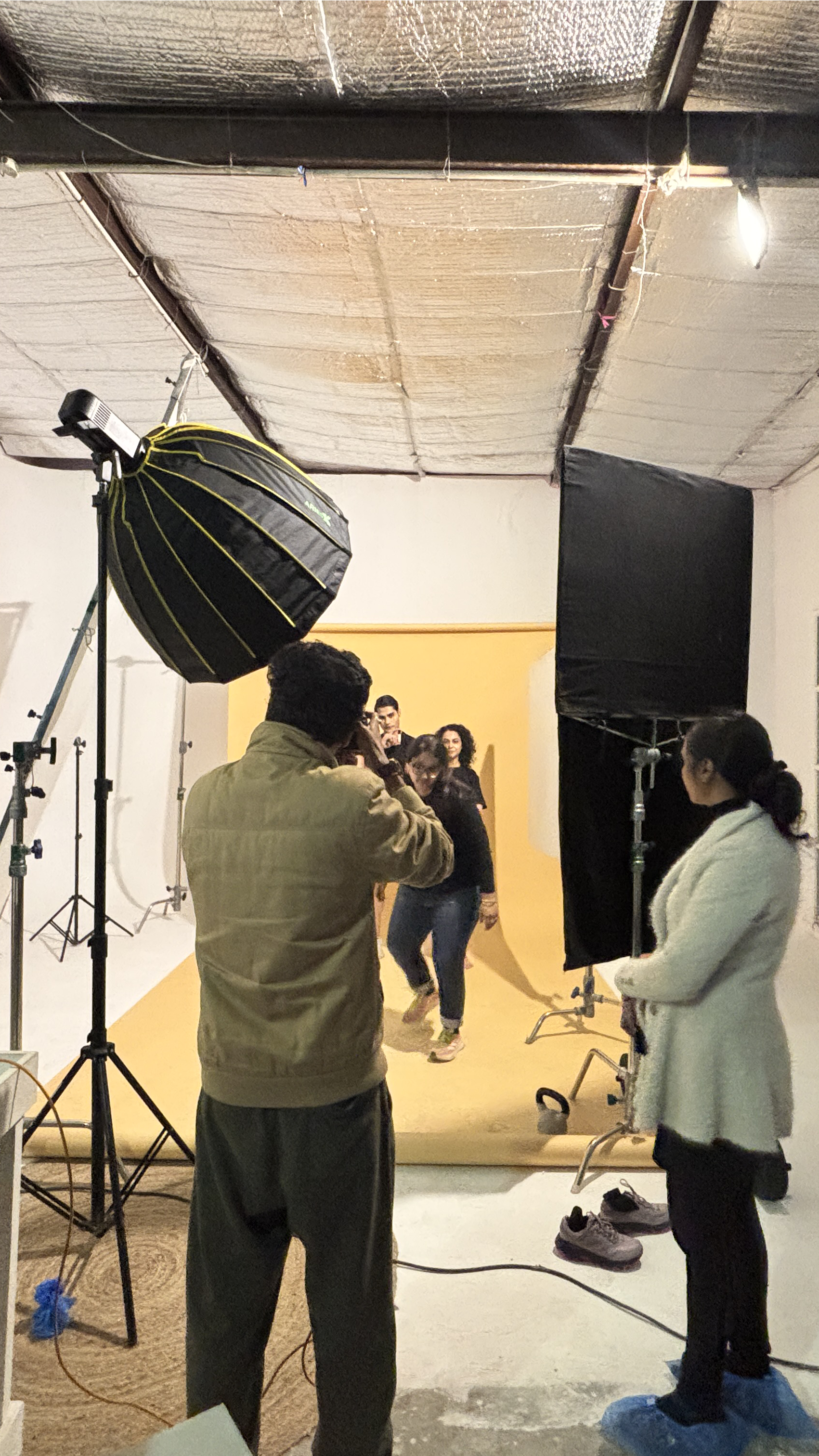 Wholeleaf commercial shoot behind the scenes