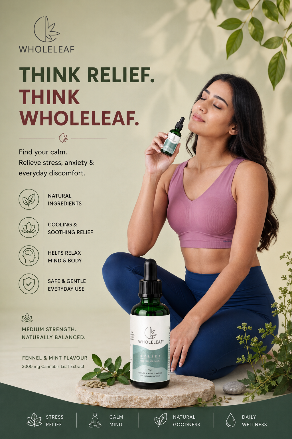 Wholeleaf Campaign Visual