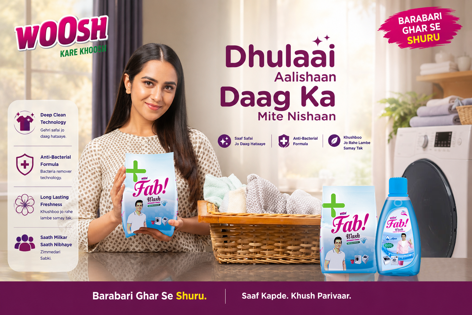 WOOSH Retail Campaign